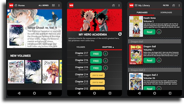 VIZ Manga manga apps for Android