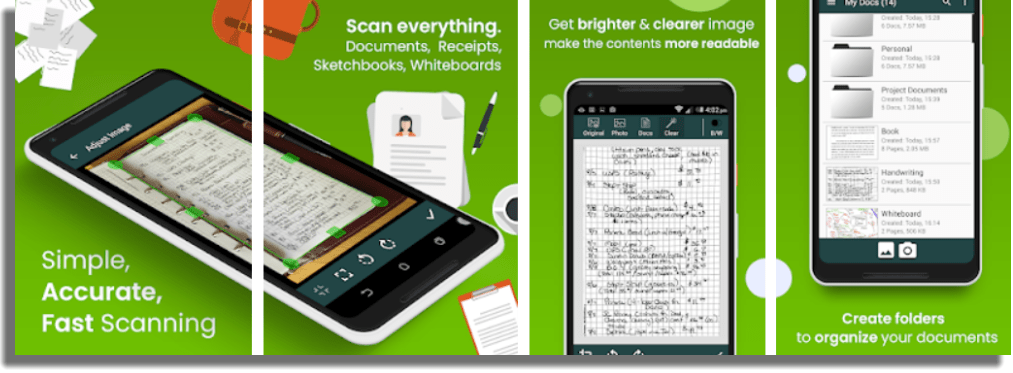 Clear Scanner Escanear documentos en Android