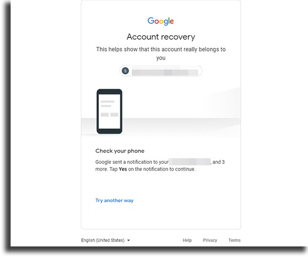 yes recover a Google account