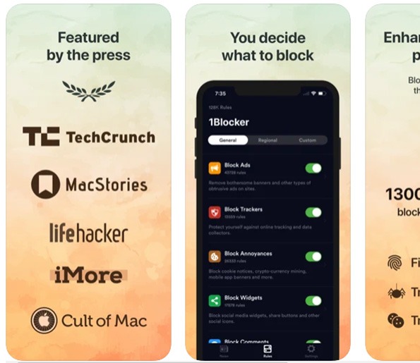 1Blocker X apps to customize an iPhone