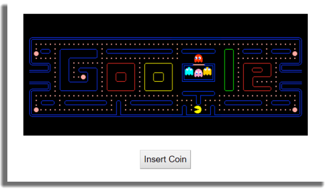 Pac-Man Doodle de Google