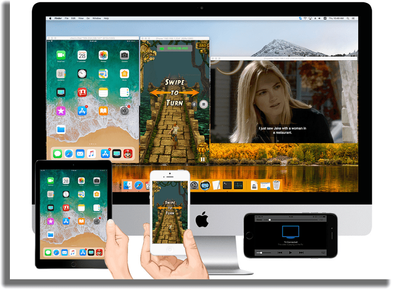 X-Mirage Duplicar la pantalla de iPhone en Mac