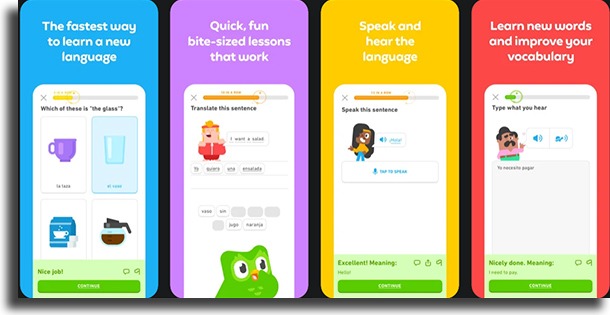 Duolingo best study apps