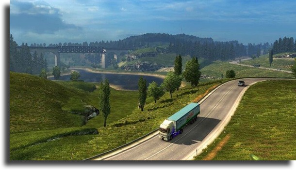 Euro Truck Simulator 2 best laptop games