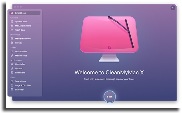 CleanMyMac aplicaciones mackbook pro