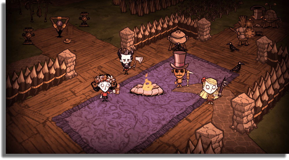 Don't Starve Together juegos cooperativos