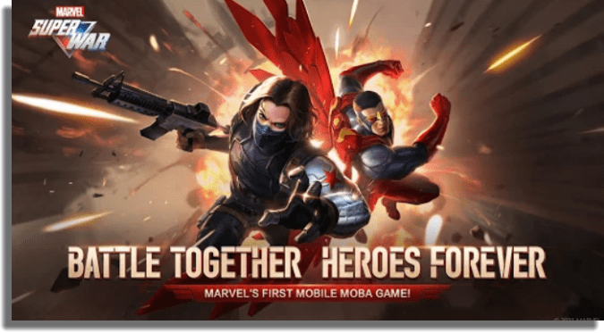 MARVEL Super War juegos MOBA iOS Android