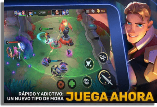 Planet of Heroes juegos MOBA iOS Android