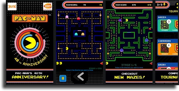 Pac-Man classic games on Android