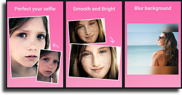 Beauty Camera wrinkle remover apps for Android