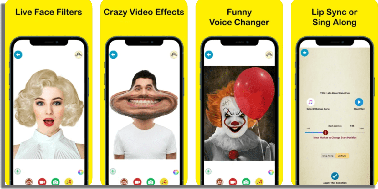 Crazy Helium Funny Face Voice cambiar la voz