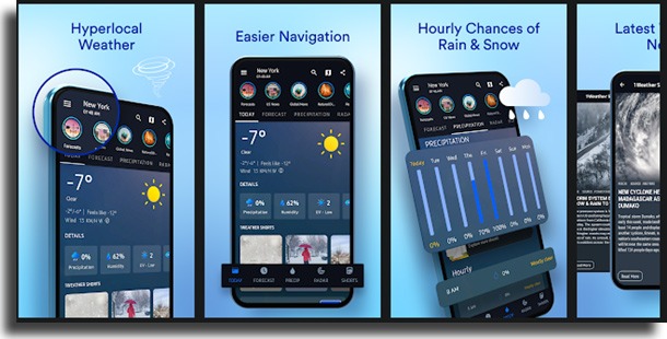 1Weather best Android apps