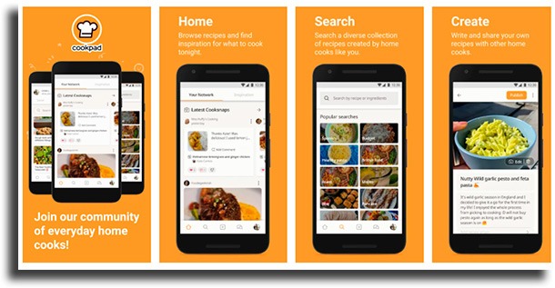 cookpad best Android apps