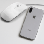 cover mouse on iPhone