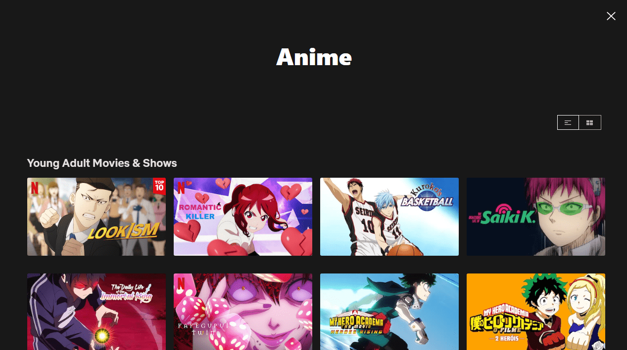 netflix apps to watch animations