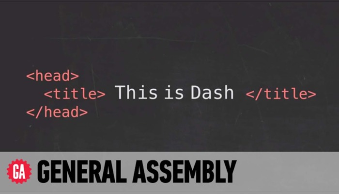 Dash General Assembly Free Technology Courses