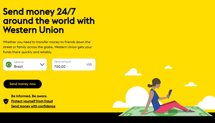 Western Union Send money to Brazil