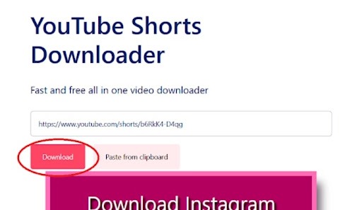 Télécharger des vidéos sur Youtube Shorts FlashSave