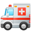 Emoji WhatsApp Ambulância