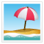 beach emoji whatsapp