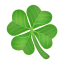 Meaning of the four leaf clover emoji on WhatsApp