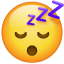 sleeping face meaning of emojis