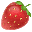 Strawberry - Meaning of WhatsApp emojis