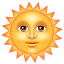 Significado do emoji Sol no WhatsApp