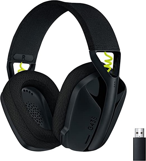 Logitech G435 Lightspeed Headphones for Streamers