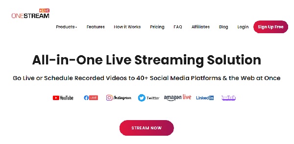 OneStream alternativas a OBS para transmitir en vivo