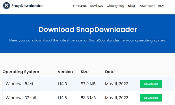SnapDownloader convert video to mp3