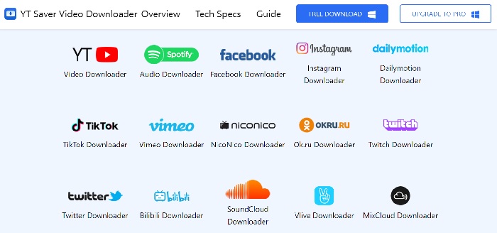 YT Saver video downloader for Mac