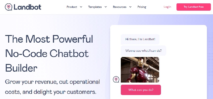 Landbot AI chatbots