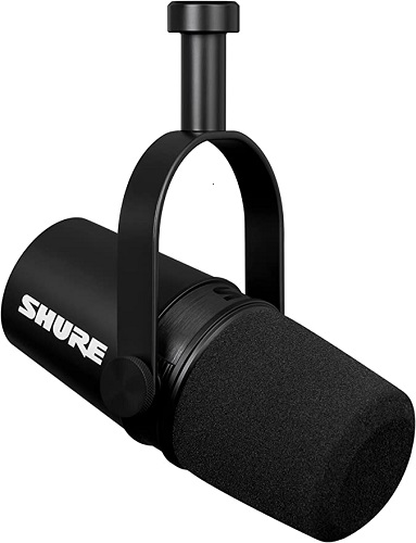 Shure podcast microphones