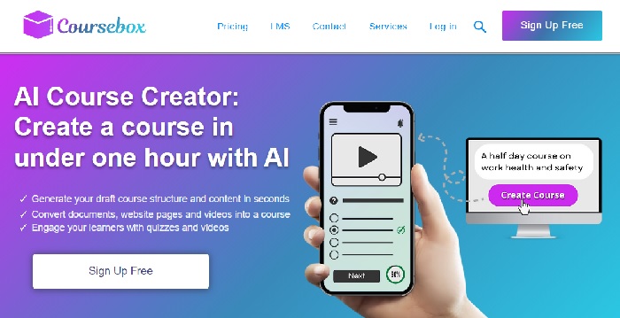 coursebox AI course creators